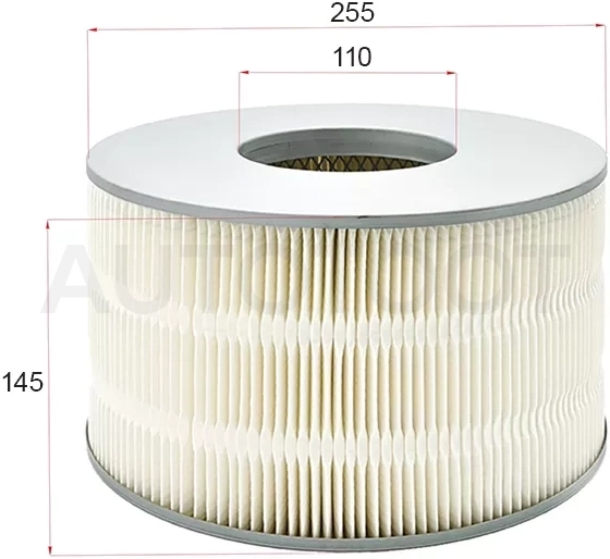 Фильтр воздушный TOYOTA LAND CRUISER 100 TYPE B 2UZ 98-07/1HDFTE TYPE A/B 98-07/LEXUS LX470 (EUR)02