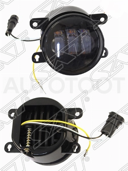 Фара противотуманная LED (белый\желтый)