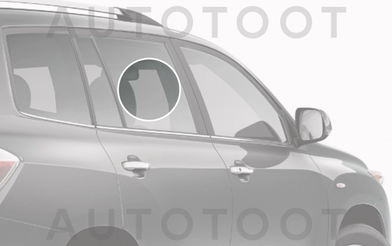 Стекло заднее правое опускное -  для TOYOTA HIGHLANDER