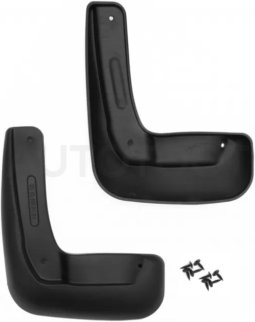 Брызговики передние для SKODA Rapid, 2012-2020 Лифтбек 2 шт. (standard) / Шкода Рапид