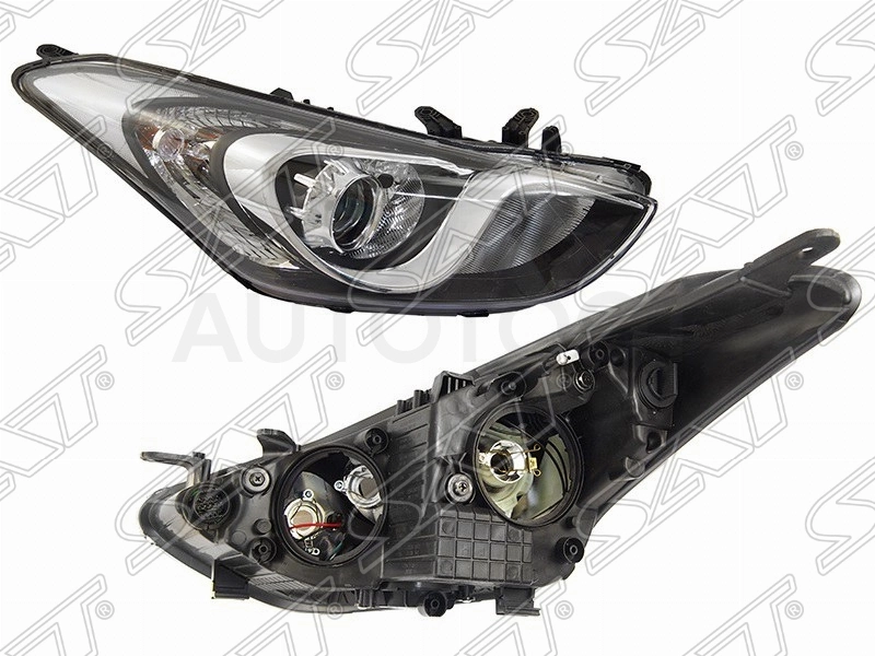 Фара правая -ST2211161R Sat для HYUNDAI I30