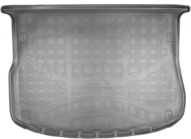 Коврик в багажник NORPLAST, черный, полиуретан -  для LAND ROVER RANGE ROVER EVOQUE