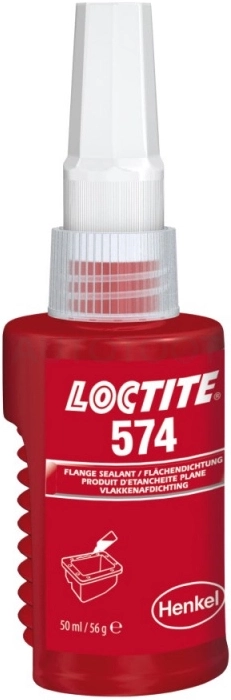 Герметик LOCTITE 574: фланцевый герметик для жестких металлических деталей, 50 мл