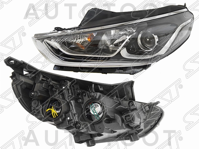 Фара левая -ST3211115LMLDH Sat для HYUNDAI SONATA