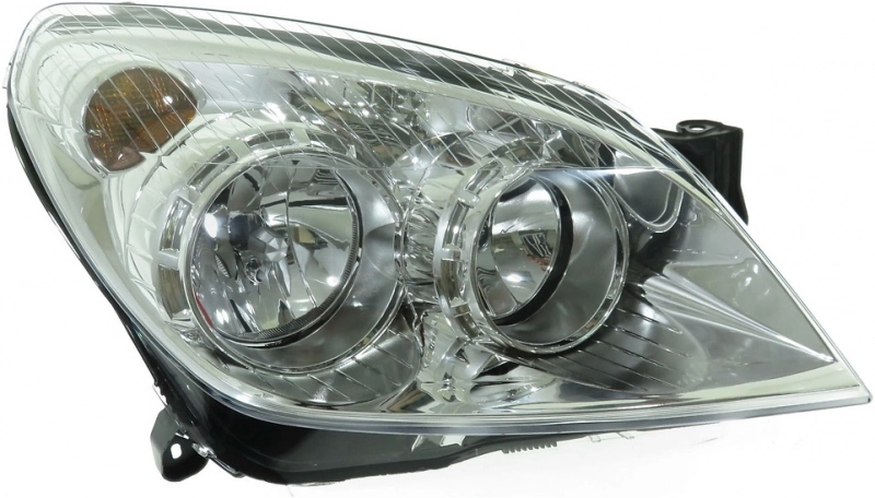 Фара правая (с электрокорректором, внутри хром) -4421140RMLEMN1 Depo для OPEL ASTRA