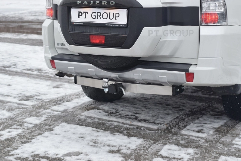 MITSUBISHI Pajero 1999-  ТСУ съемный квадрат, фаркоп - Артикул MPJ991101 - Производитель PT Group - Фото, Отзывы, Цены
