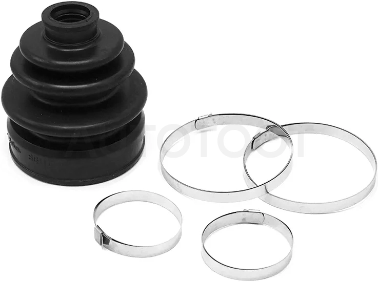 Пыльник шруса внутренний FR SUBARU IMPREZA GG/FORESTER SF (2 хомута. резина)