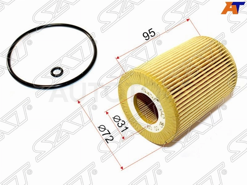 Фильтр масляный (картридж) M642 -JFM0027 Just Drive для MERCEDES C-CLASS, MERCEDES E-CLASS, MERCEDES GL-CLASS, MERCEDES GLK-CLASS, MERCEDES ML-CLASS