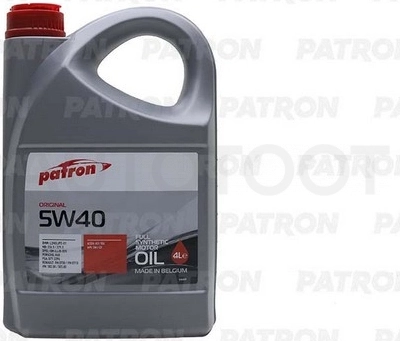 5W-40 Масло моторное полусинтетическое "Original 5W-40", 4л - Артикул 5413046801305 - Производитель Patron - Фото, Отзывы, Цены