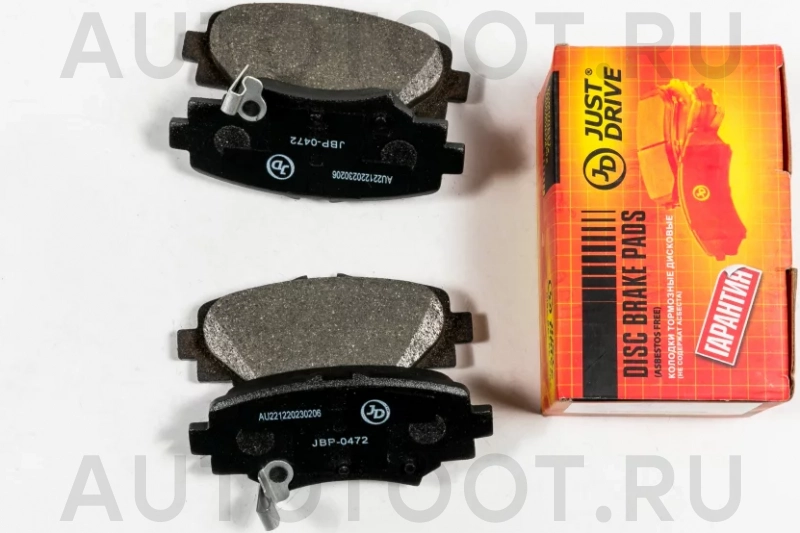 Колодки тормозные дисковые, задние - Артикул JBP0472 - Производитель Just Drive - Фото, Отзывы, Цены