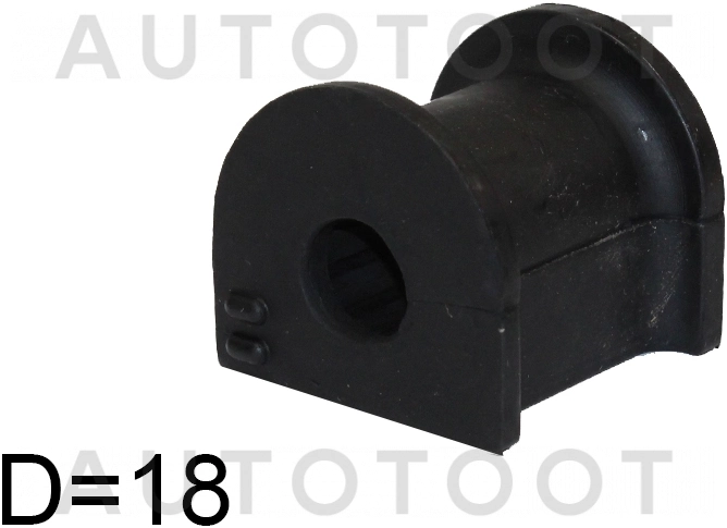 Втулка переднего стабилизатора d=18 -1107002 Asva для CHEVROLET LACETTI