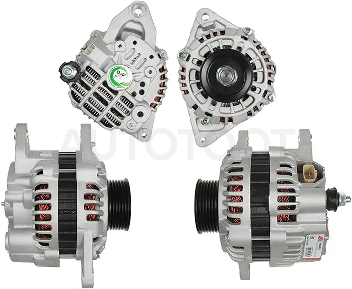 Генератор MMC L200 06-/PAJERO SPORT KH4W 2.5D 08- 4D56 12V 120A(между креп. отверст 175mm)