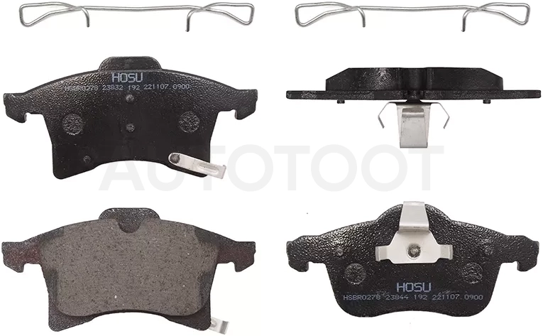Колодки тормозные (Спереди) Opel Astra 98-13 / Corsa 00-19 / Zafira 99-08 / Astra Family 11-14
