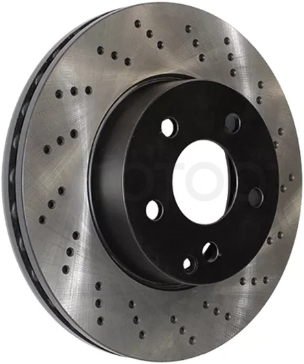 Комплект перфорированных дисков перед MERCEDES C180 W204 07-12 - Артикул STA2044210912PF - Производитель Sat - Фото, Отзывы, Цены