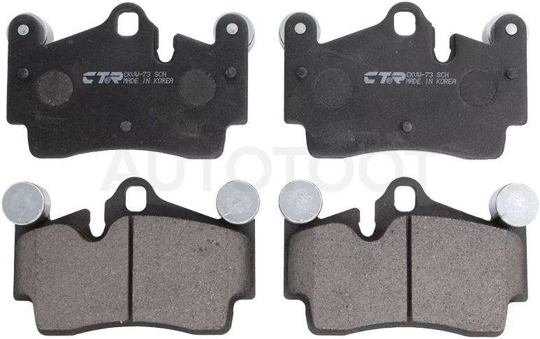 Колодки тормозные (Сзади) Audi Q7 05-15 / Volkswagen Touareg 02-10