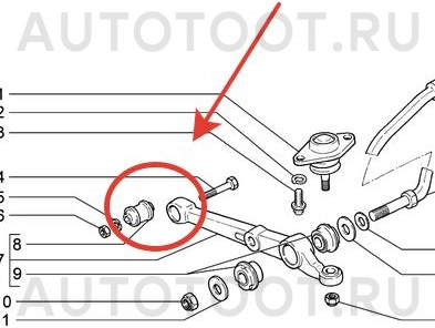 Сайлентблок переднего поперечного рычага внутренний (комплект 2шт) -1207 Сэви для LADA (ВАЗ) 2108, LADA (ВАЗ) 2109, LADA (ВАЗ) 21099, LADA (ВАЗ) 2110, LADA (ВАЗ) 2111, LADA (ВАЗ) 2112, LADA (ВАЗ) 2113