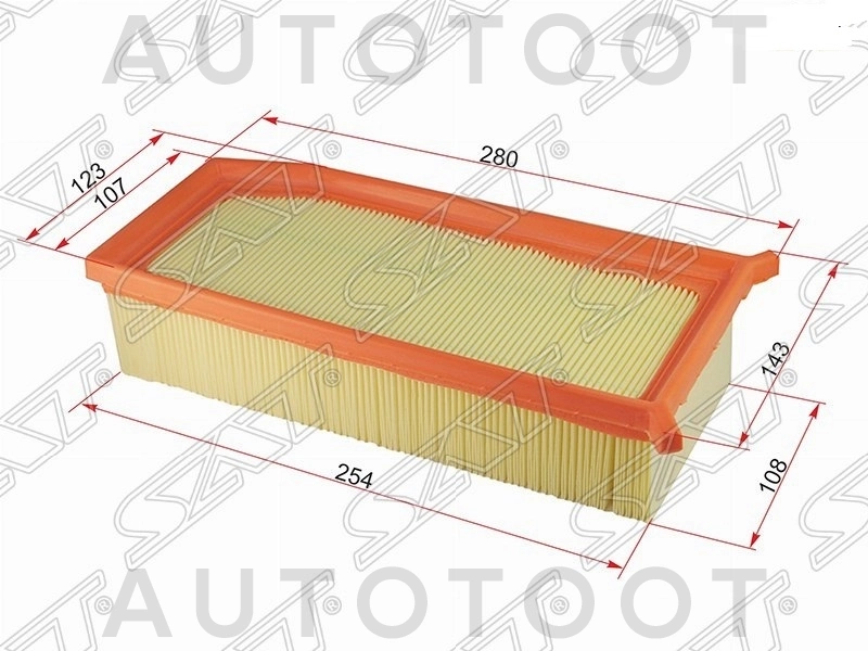 Фильтр воздушный 0.9/1.2/1.5/1.6/1.8/2.0 -SO1047 Sufix для RENAULT SANDERO, RENAULT LOGAN, RENAULT DUSTER, LADA (ВАЗ) VESTA