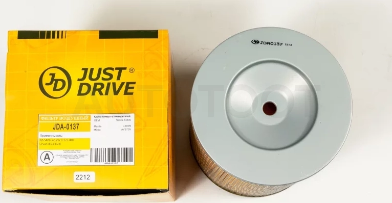 Фильтр воздушный - Артикул JDA0137 - Производитель Just Drive - Фото, Отзывы, Цены