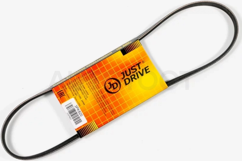 Ремень поликлиновый JD - Артикул 3PK820 - Производитель Just Drive - Фото, Отзывы, Цены