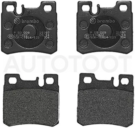 Колодки тормозные (Сзади) Mercedes-Benz C-Class 93-01 / E-Class 84-03 / 190 82-94 / CLK-Class 97-02