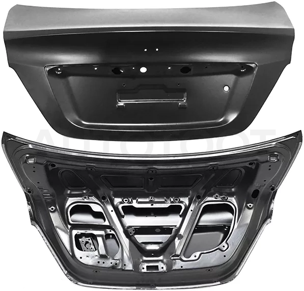Крышка багажника Hyundai Solaris 10-17 / Accent 11-17 (под ключ) - Артикул STHNS1075B0 - Производитель Sat - Фото, Отзывы, Цены