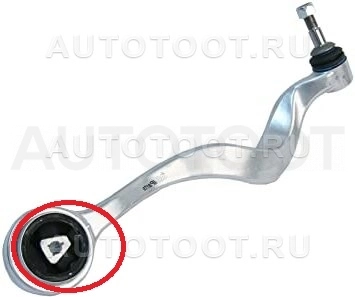 Комплект сайлетблоков переднего поперечного рычага -23361 Febi для BMW 5SERIES
