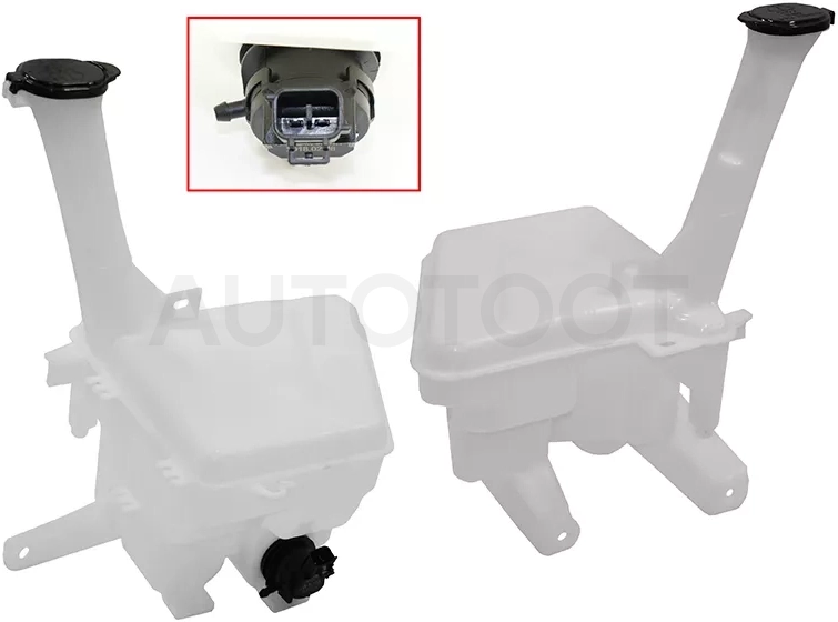 Бачок омывателя Toyota Corolla Fielder (E160) 12- / Probox 14- / Succeed 14-20 / Aqua 11-21 (Насос омывателя/ С горловиной)