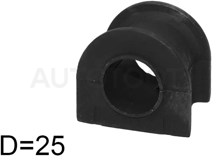 Втулка стабилизатора Toyota Hiace 82-04 / Land Cruiser (J100,J80) 80-07 / Land Cruiser Prado (J70,J90) 87-02 / 4Runner 95-02 (Перед/ Слева/ 25.00)