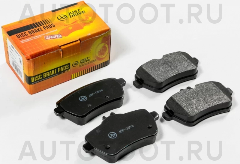 Колодки тормозные дисковые, задние - Артикул JBP0596 - Производитель Just Drive - Фото, Отзывы, Цены