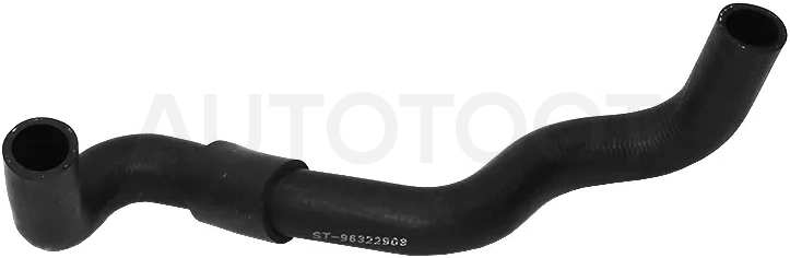 Патрубок радиатора нижний DAEWOO MATIZ/CHERY QQ 0.8 98-15