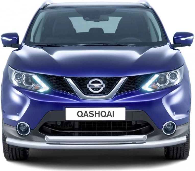 NISSAN Qashqai 2016- Защита переднего бампера двойная Ø63/51мм (НПС) - Артикул 08070302 - Производитель PT Group - Фото, Отзывы, Цены