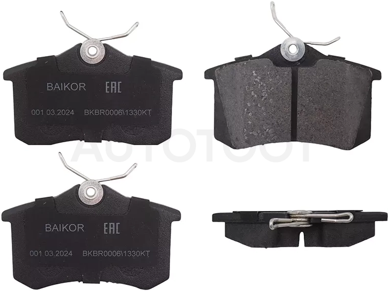 Колодки тормозные (Сзади) Audi A3 96-13 / A4 94-09 / A6 94-08 / A8 94-05 / Citroen Berlingo 96-22 / C3 01-16 / C4 04- / Peugeot 308 07-17 / Skoda Octavia 96-20 / Rapid 12-20 / Volkswagen Golf 87-19 / Jetta 98- / Passat 88-05 / Polo 94-20 / Audi 100 82-90