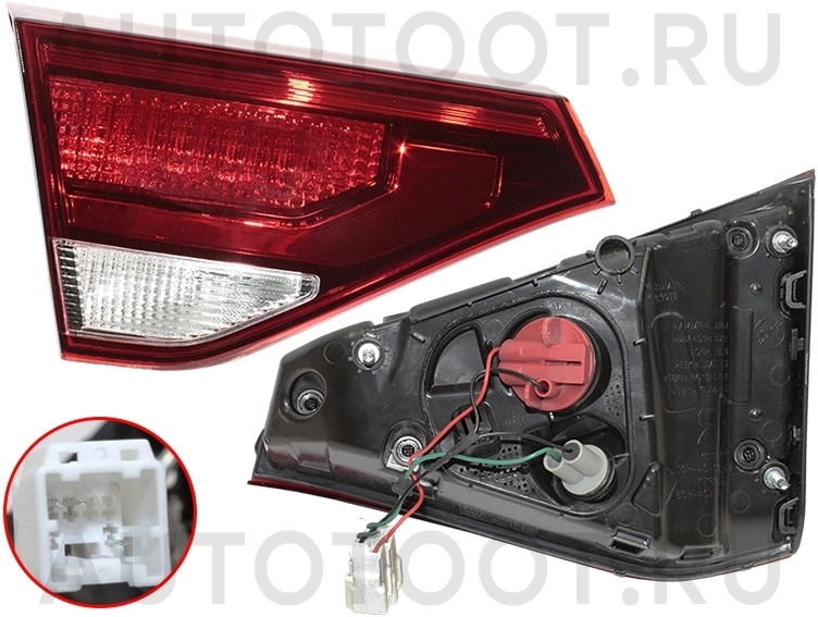 Фонарь в крышку багажника левый -ST22313R20XL Sat для KIA RIO