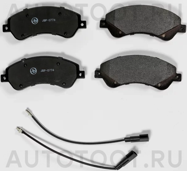 Колодки тормозные дисковые передние, комплект - Артикул JBP0774 - Производитель Just Drive - Фото, Отзывы, Цены