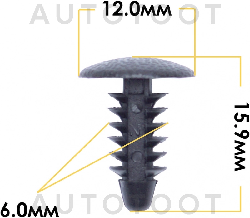 Клипса 01553-01321 -KJ667 Masuma для NISSAN TERRANO