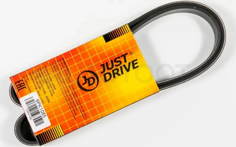 Ремень поликлиновый JD - Артикул 6PK1085 - Производитель Just Drive - Фото, Отзывы, Цены
