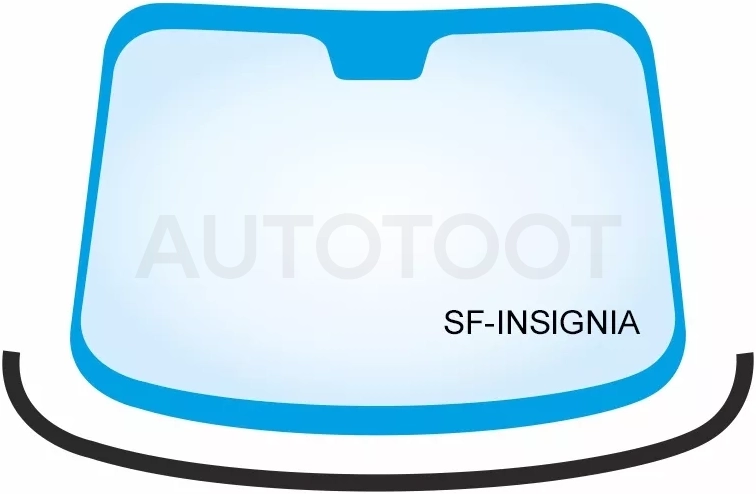 Молдинг лобового стекла (Снизу) Opel Insignia 08-17 - Артикул SFINSIGNIA - Производитель Sat - Фото, Отзывы, Цены