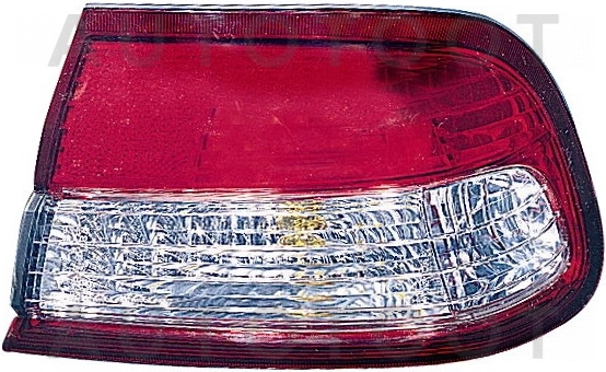 Фонарь задний правый (хрусталь, красно-белый) -  для NISSAN MAXIMA, NISSAN CEFIRO
