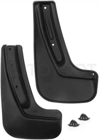 Брызговики задние CHEVROLET Cobalt, 2012-2015, сед., 2 шт. (standart) / Шевроле Кобальт - Артикул NLFD0821E10 - Производитель Rein - Фото, Отзывы, Цены