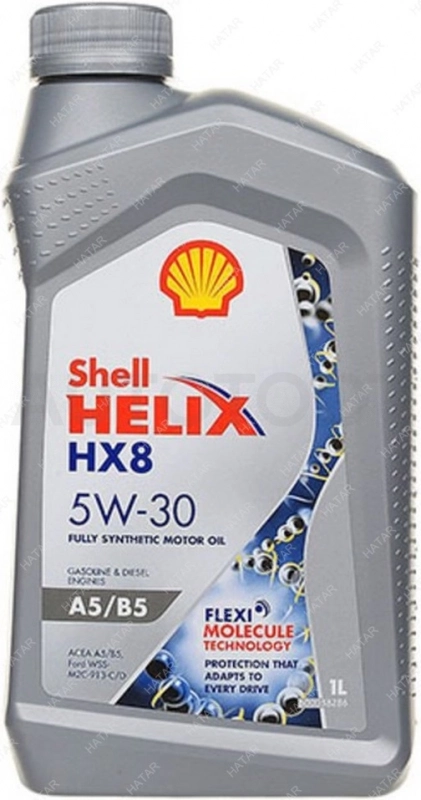 Масло моторное синтетическое SHELL Helix HX8 0W-20 1л