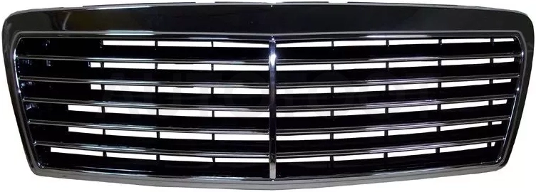 Решетка радиатора Mercedes-Benz E-Class 99-03 - Артикул STMD56093C0 - Производитель Sat - Фото, Отзывы, Цены