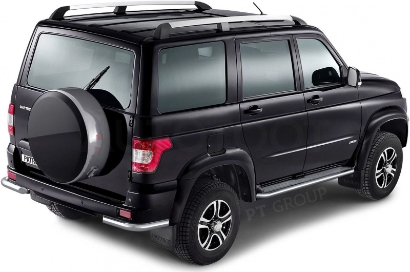 UAZ Patriot 2014- Защита порогов с алюм. площадкой Ø51мм (НПС) - Артикул 05020201 - Производитель PT Group - Фото, Отзывы, Цены