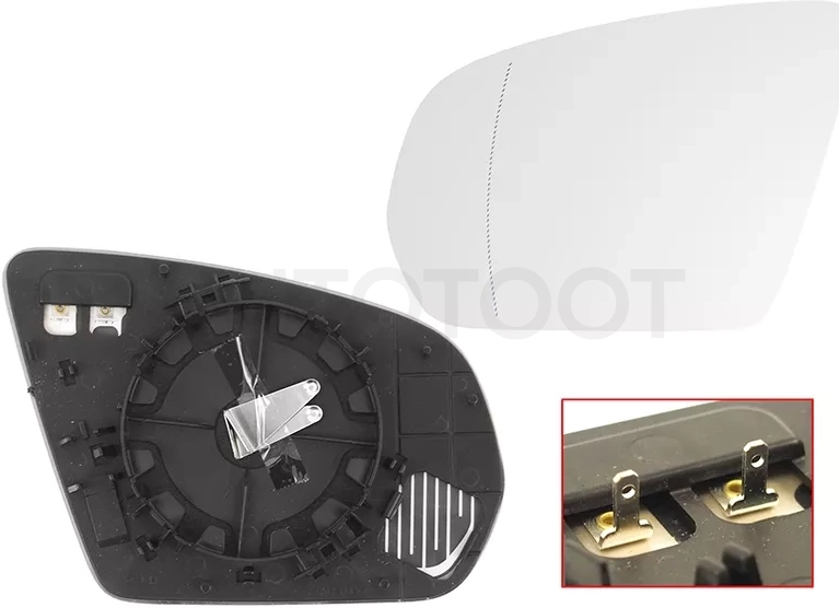 Полотно зеркала Mercedes-Benz E-Class 16-20 / S-Class 13-20 (Слева/ Обогрев/ асферическое) - Артикул STMD12940G2 - Производитель Sat - Фото, Отзывы, Цены