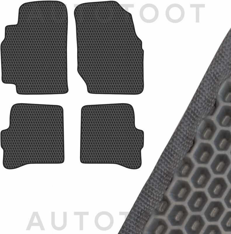 Коврик салона 4 штуки EVA Серый -  для NISSAN ALMERA CLASSIC