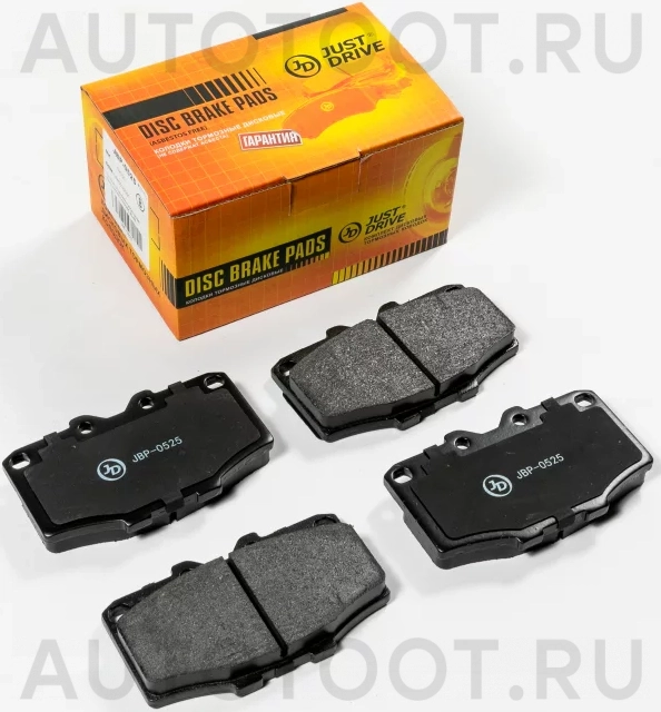 Колодки тормозные дисковые, передние - Артикул JBP0525 - Производитель Just Drive - Фото, Отзывы, Цены