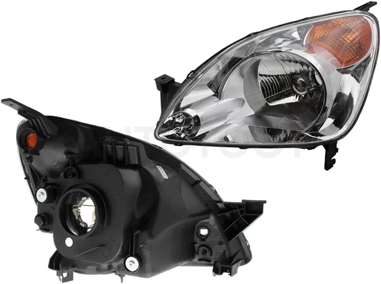 Фара Honda CR-V 01-05 (Слева/ Галоген/ Ручная регулировка) - Артикул ST2171138YL - Производитель Sat - Фото, Отзывы, Цены