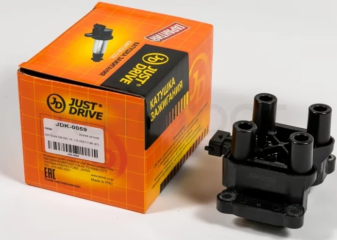 Катушка зажигания - Артикул JDK0059 - Производитель Just Drive - Фото, Отзывы, Цены
