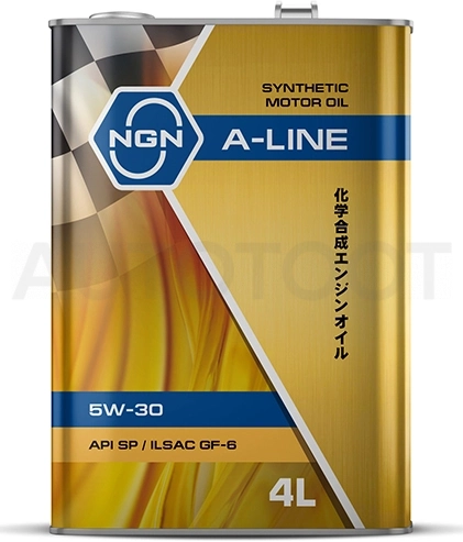Масло моторное синтетическое NGN A-Line 5W-30 SP 4л - Артикул V182575117 - Производитель NGN - Фото, Отзывы, Цены