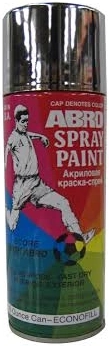 Краска спрей Хром ABRO 29 473мл.