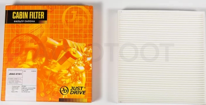 Фильтр салонный - Артикул JDAC0161 - Производитель Just Drive - Фото, Отзывы, Цены